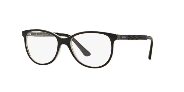 VO5030: Shop Vogue Black Pillow Eyeglasses at LensCrafters