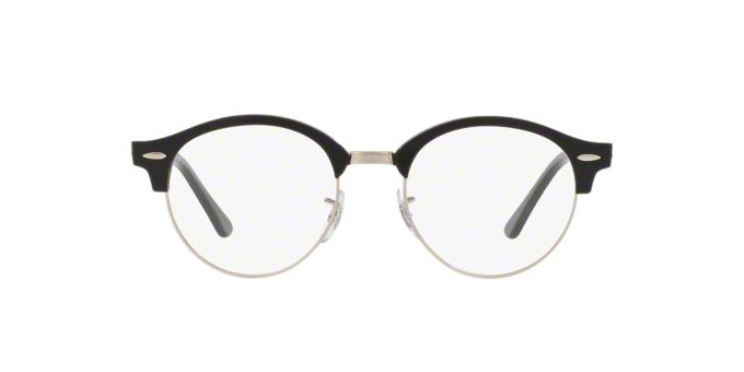 RX4246V CLUBROUND: Shop Ray-Ban Black Panthos Eyeglasses at LensCrafters