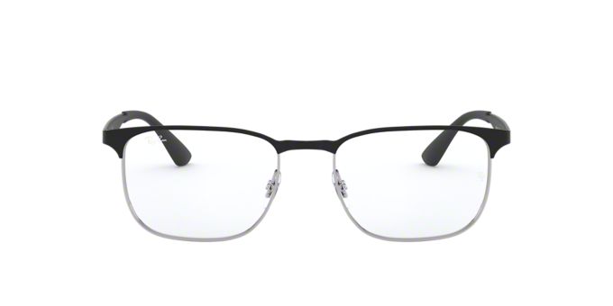 RX6363: Shop Ray-Ban Black Square Eyeglasses at LensCrafters