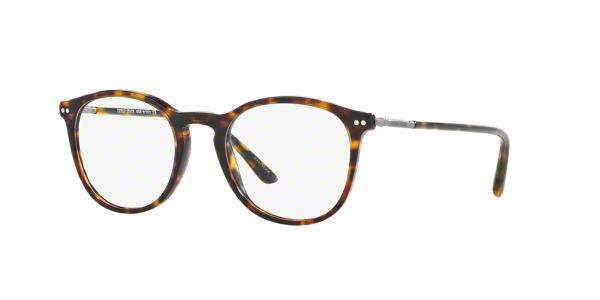 AR7125: Shop Giorgio Armani Tortoise Round Eyeglasses at LensCrafters