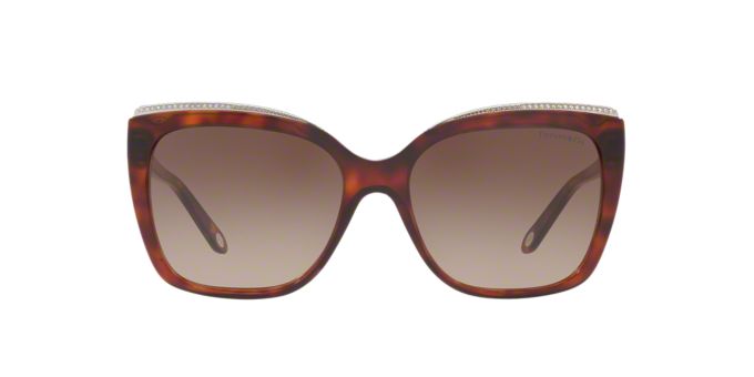 TF4135B 56: Shop Tiffany Tortoise Square Sunglasses at LensCrafters