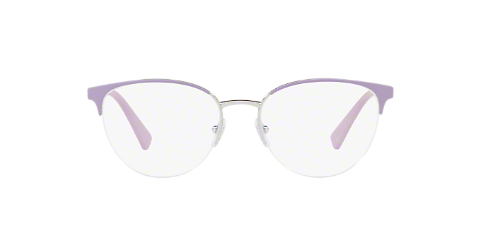 VE1247: Shop Versace Pink/Purple Cat Eye Eyeglasses at LensCrafters