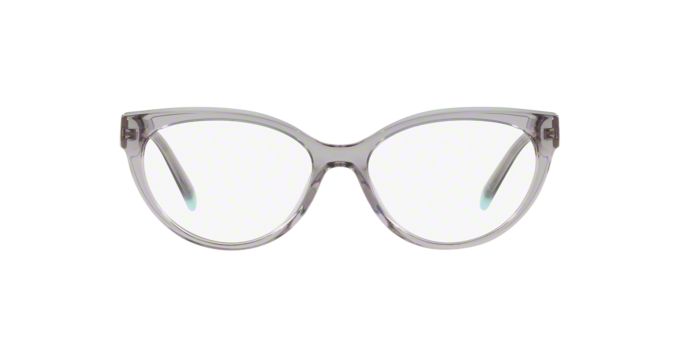 TF2183: Shop Tiffany Silver/Gunmetal/Grey Cat Eye Eyeglasses at ...