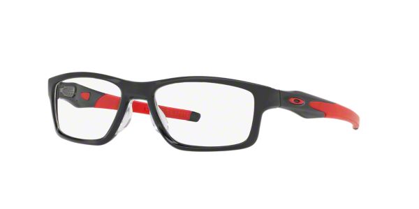 OX8090 CROSSLINK MNP: Shop Oakley Black Rectangle Eyeglasses at ...