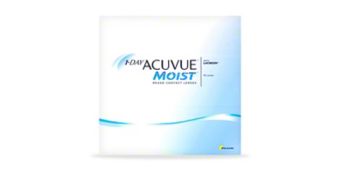 1-DAY ACUVUE® MOIST, 90 pack $79.99