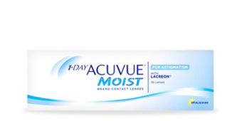 1-DAY ACUVUE® MOIST for ASTIGMATISM, 30 pack $45.99