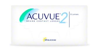 ACUVUE® 2 Brand Contact Lenses, 2-Week, 6-Pack $34.99