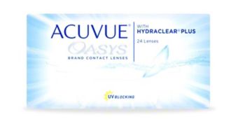 ACUVUE OASYS® with HYDRACLEAR® PLUS Technology, 24 pack $159.99