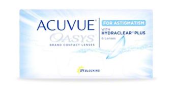 ACUVUE OASYS® for ASTIGMATISM, 6 pack $54.99