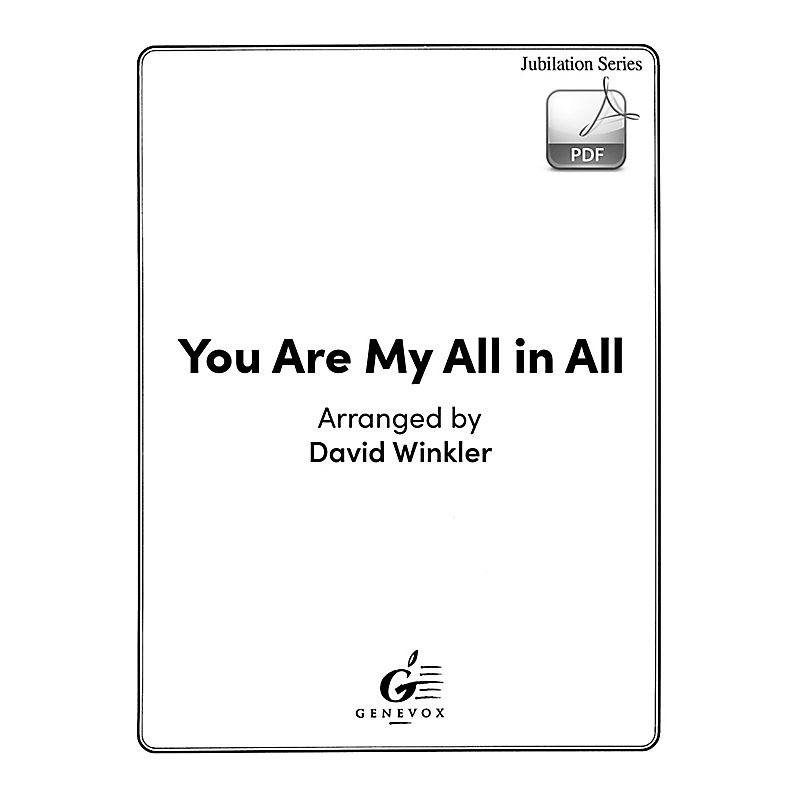 You Are My All in All - Downloadable Orchestra Feature