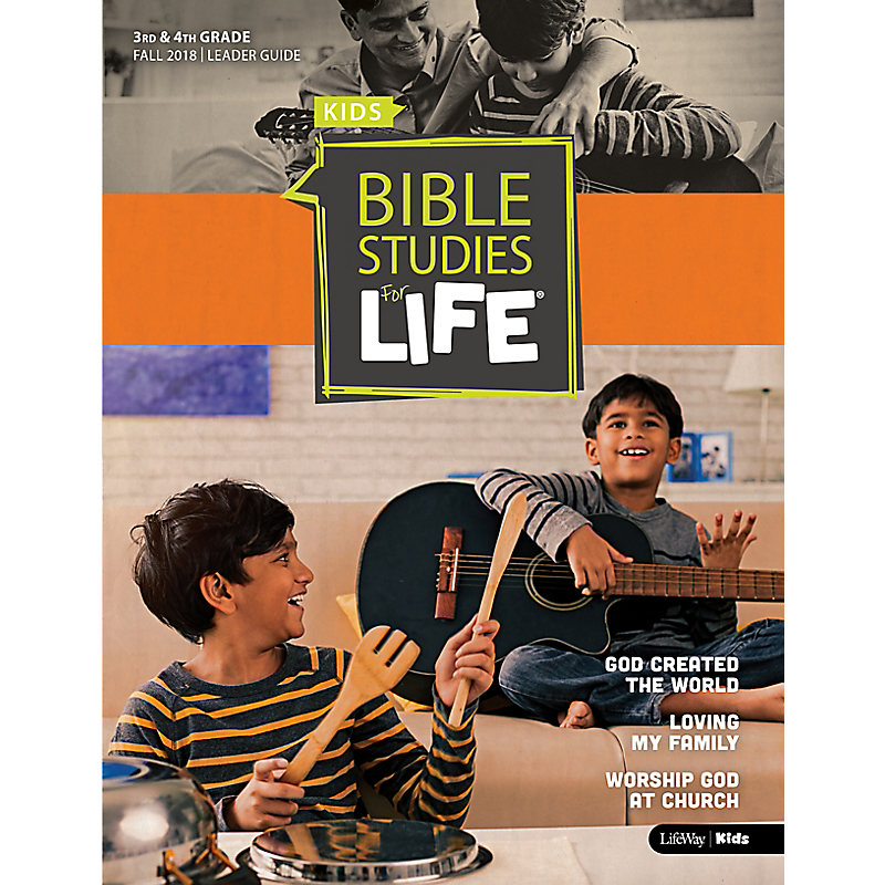 Bible Studies for Life: Kids Gradess 3-4 Leader Guide - CSB - Fall 2018