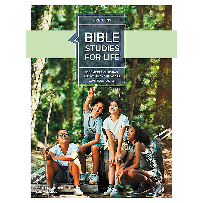 Bible Studies for Life: Preteens Activity Pages - CSB - Summer 2022