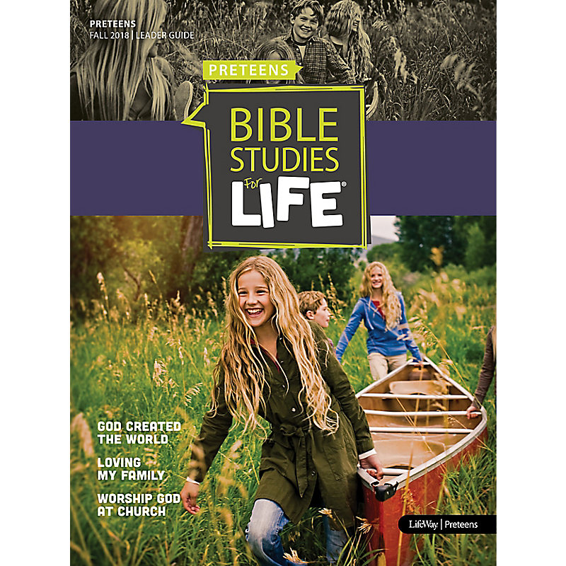 Bible Studies for Life: Preteen Leader Guide - CSB - Fall 2018