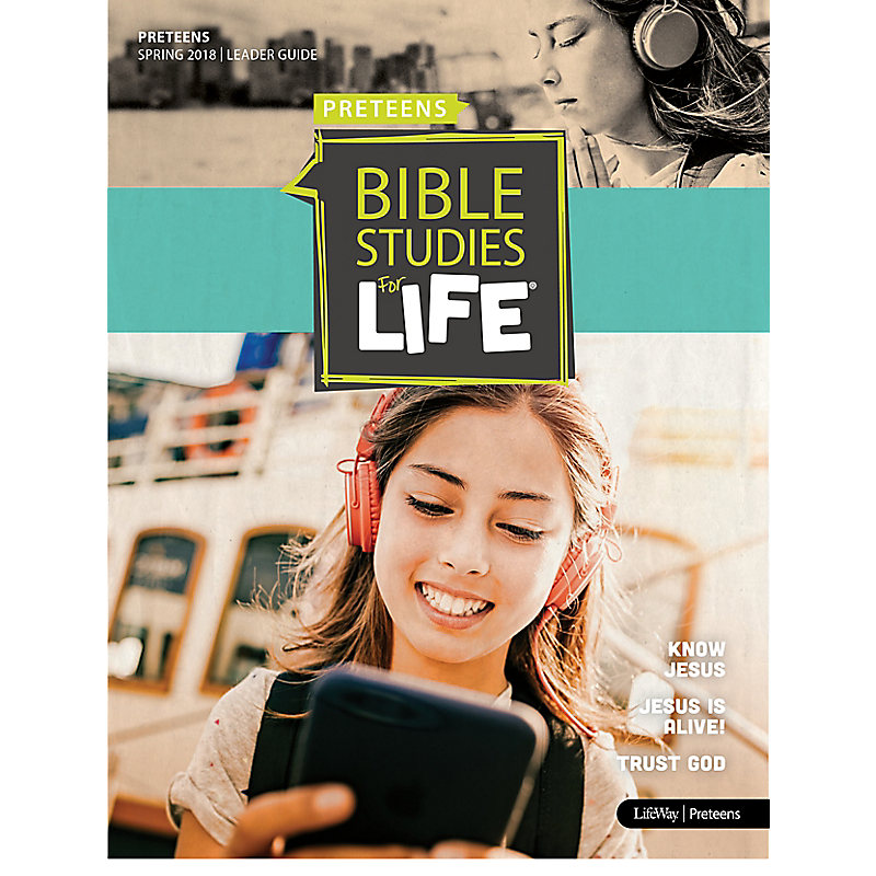 Bible Studies For Life: Preteens Leader Guide - CSB - Spring 2018