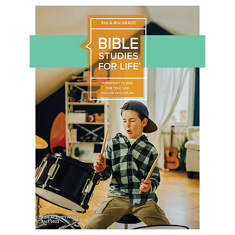 Bible Studies For Life: Kids Grades 3-4 Activity Pages - CSB - Fall 2022