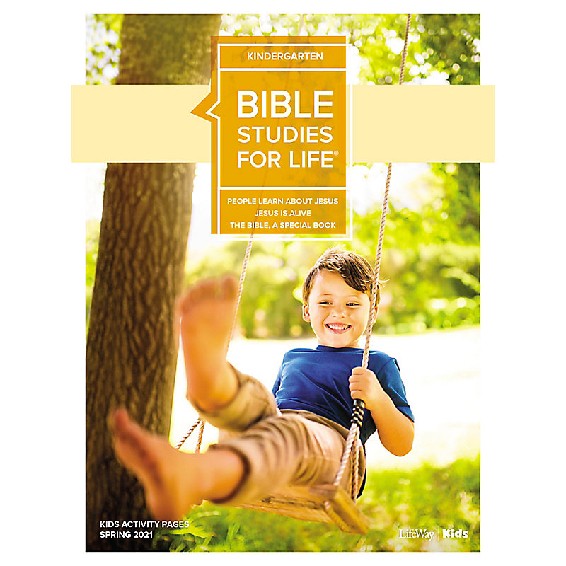 Bible Studies for Life: Kindergarten Activity Pages Spring 2021