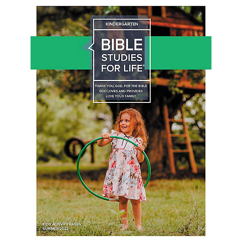 Bible Studies For Life: Kindergarten Activity Pages Summer 2022