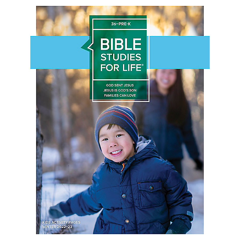 Bible Studies For Life: 3s–Pre-K Activity Pages Winter 2023