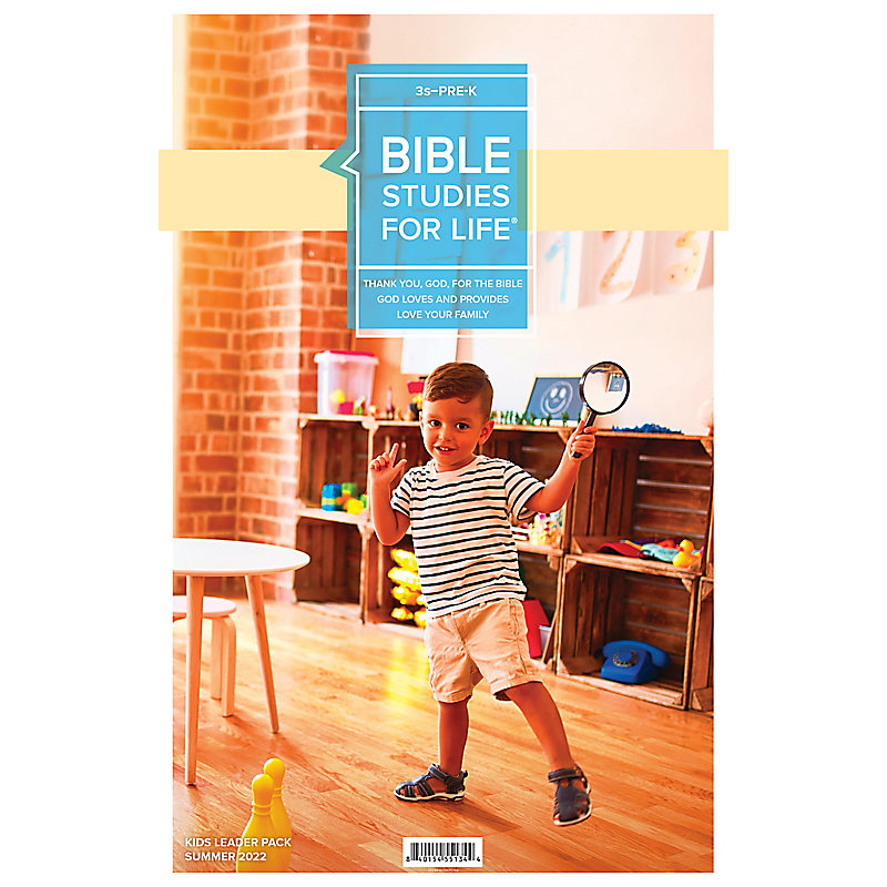 Bible Studies For Life: 3s–Pre-K Leader Pack Summer 2022