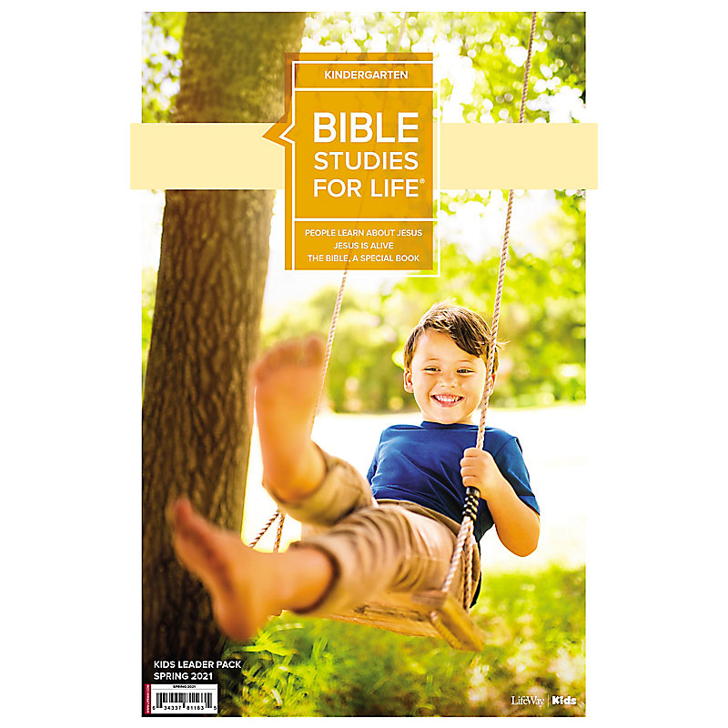 Bible Studies for Life: Kindergarten Leader Pack Spring 2021