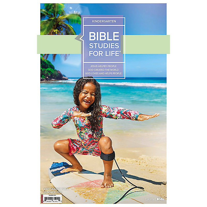 Bible Studies For Life: Kindergarten Leader Pack Summer 2021