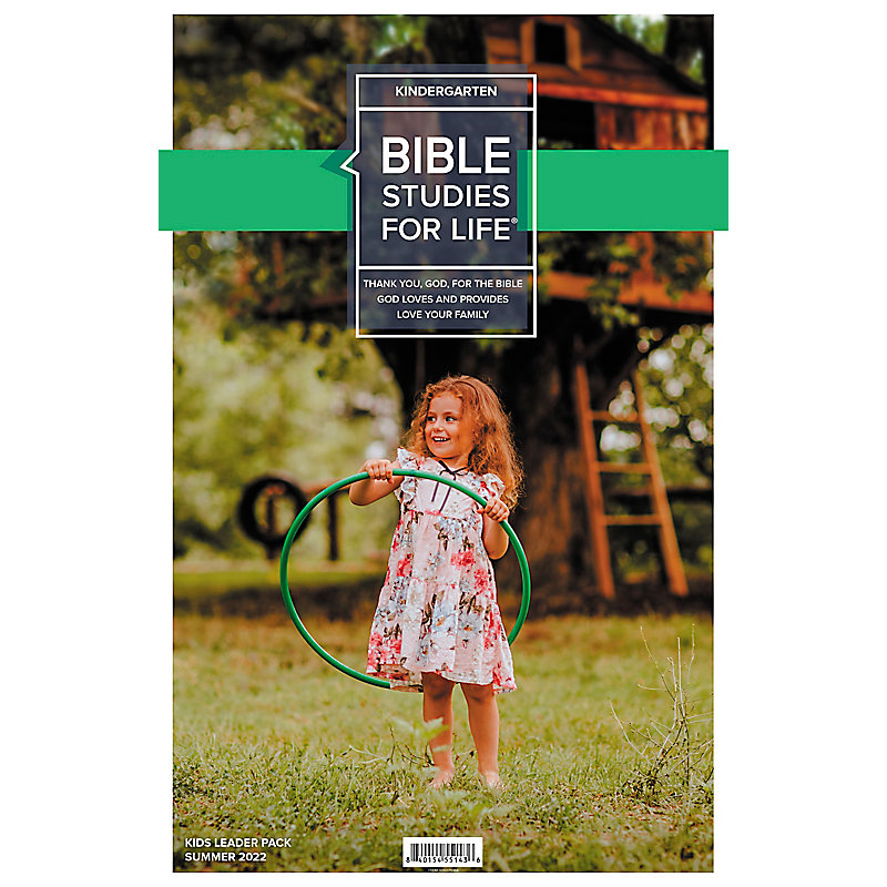 Bible Studies For Life: Kindergarten Leader Pack Summer 2022