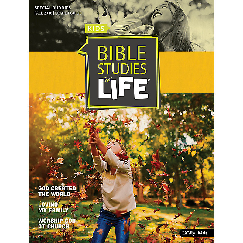 Bible Studies for Life Kids Special Buddies Leader Guide Fall 2018