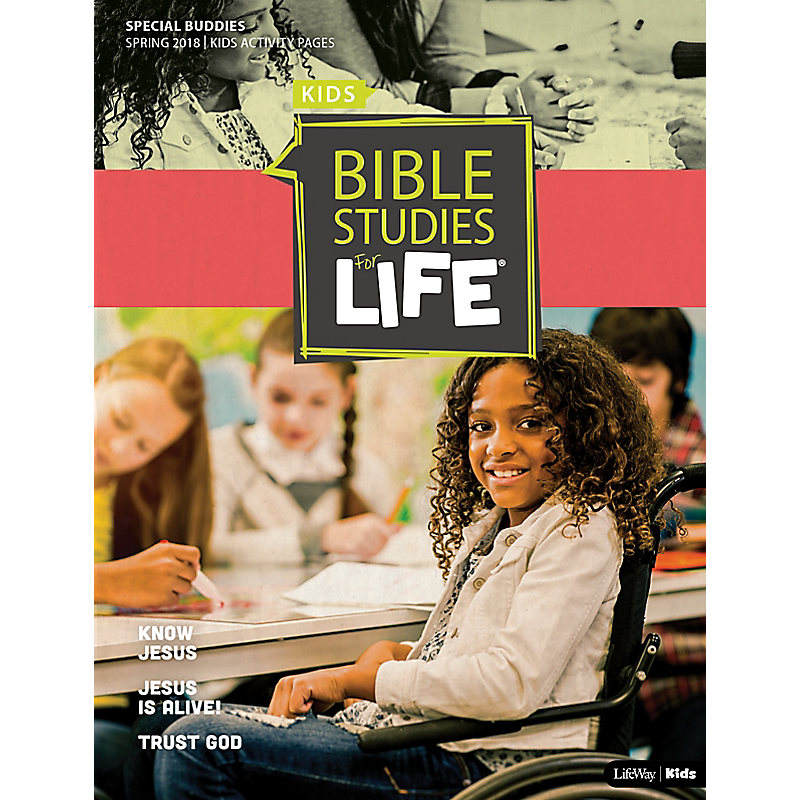 Bible Studies For Life: Kids Special Buddies Leader Guide     Spring 2018