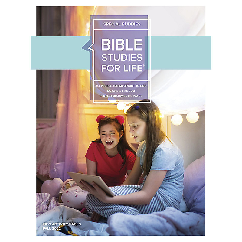 Bible Studies for Life: Kids Special Buddies Kids Activity Pages Fall 2022