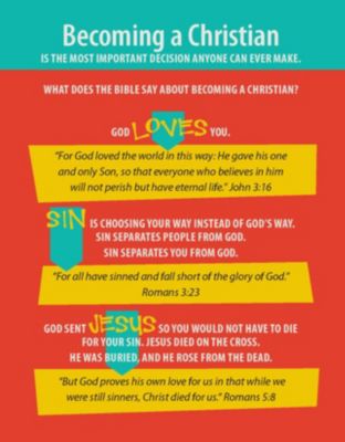The ABCs of Becoming a Christian: CSB
