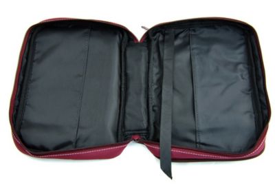 Canvas Organizer Bible Cover, Burgundy