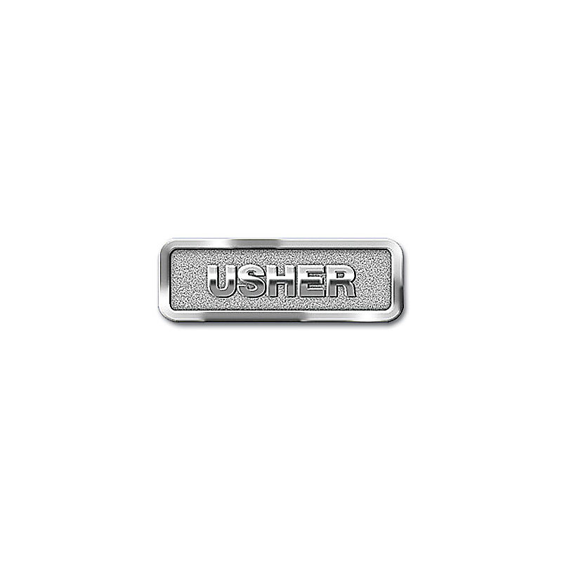 Silver Usher Badge