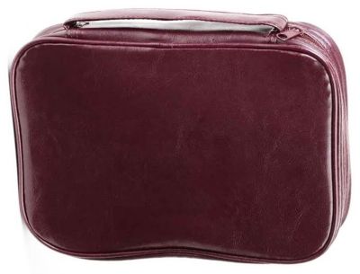 Leatherette Bible Cover, Burgundy (XXL)