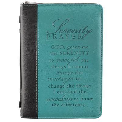 Stand Out Products Lux-Leather Bible Cover, Black, Large