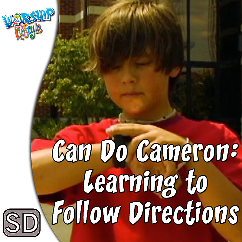 Lifeway Kids Worship: Can Do Cameron: Learning to Follow Directions - Application Video