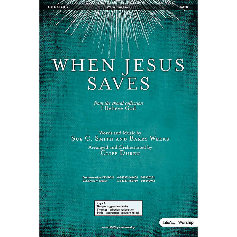 When Jesus Saves - Anthem (Min. 10)
