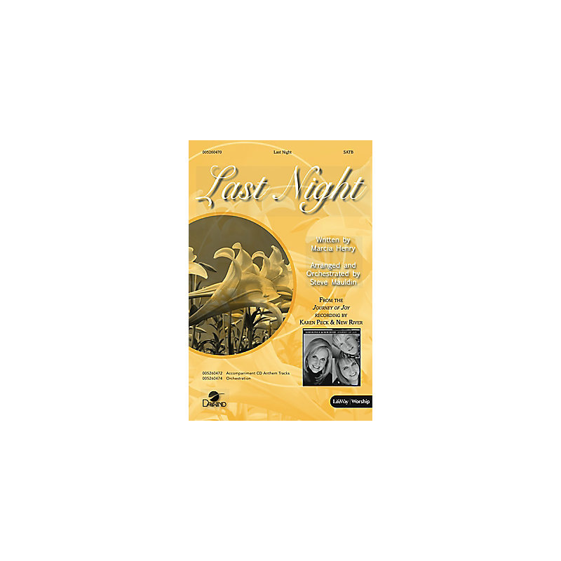 Last Night - Orchestration CD-ROM (PDF)
