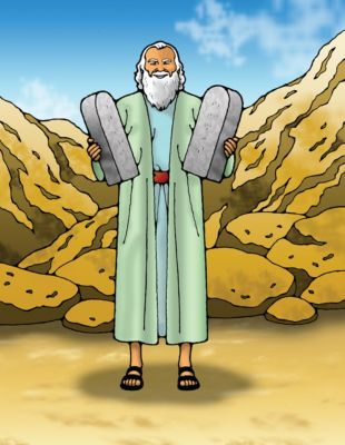 Moses And The 10 Commandments