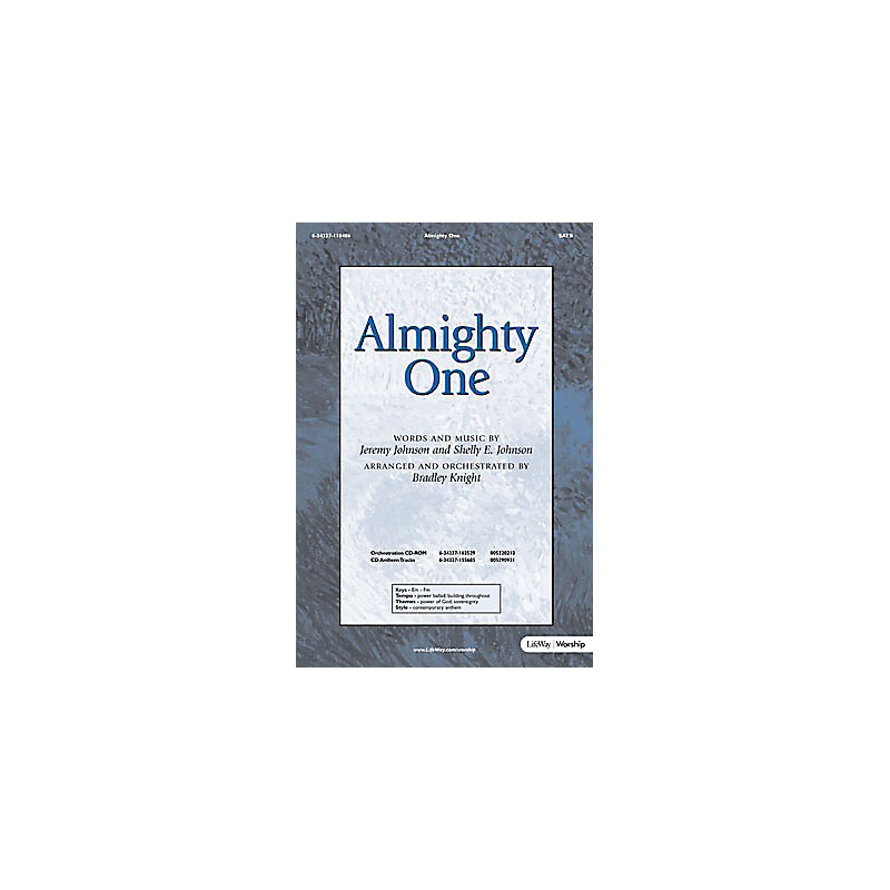 Almighty One - Anthem Accompaniment CD