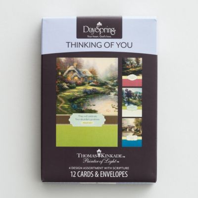 Boxed Cards Thinking of You (Thomas Kinkade)  Lifeway