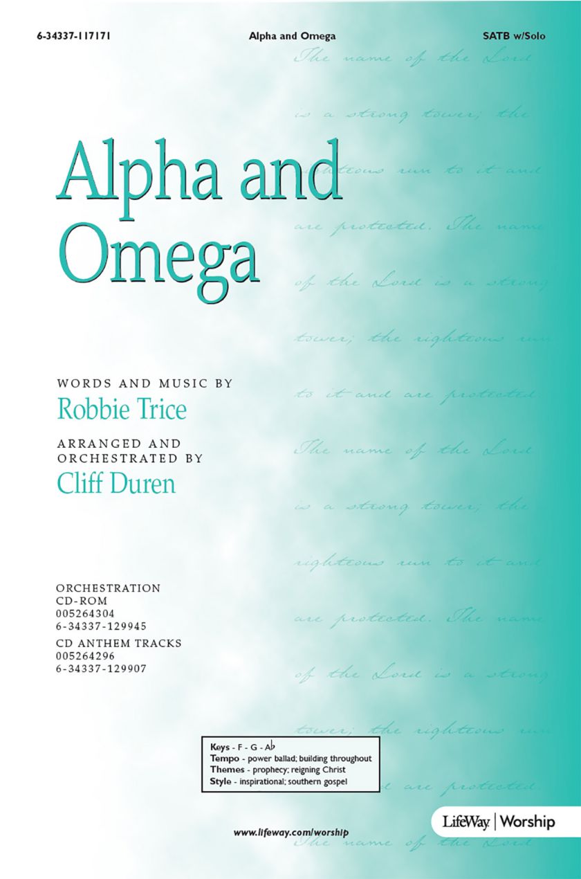 Alpha and Omega Downloadable Split Track Accompaniment Track Lifeway