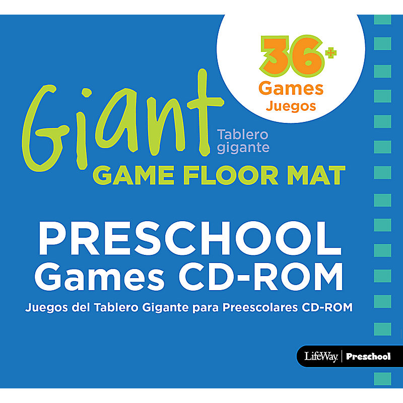 Levels of Biblical Learning: Giant Game Floor Mat - Preschool Games CD-ROM