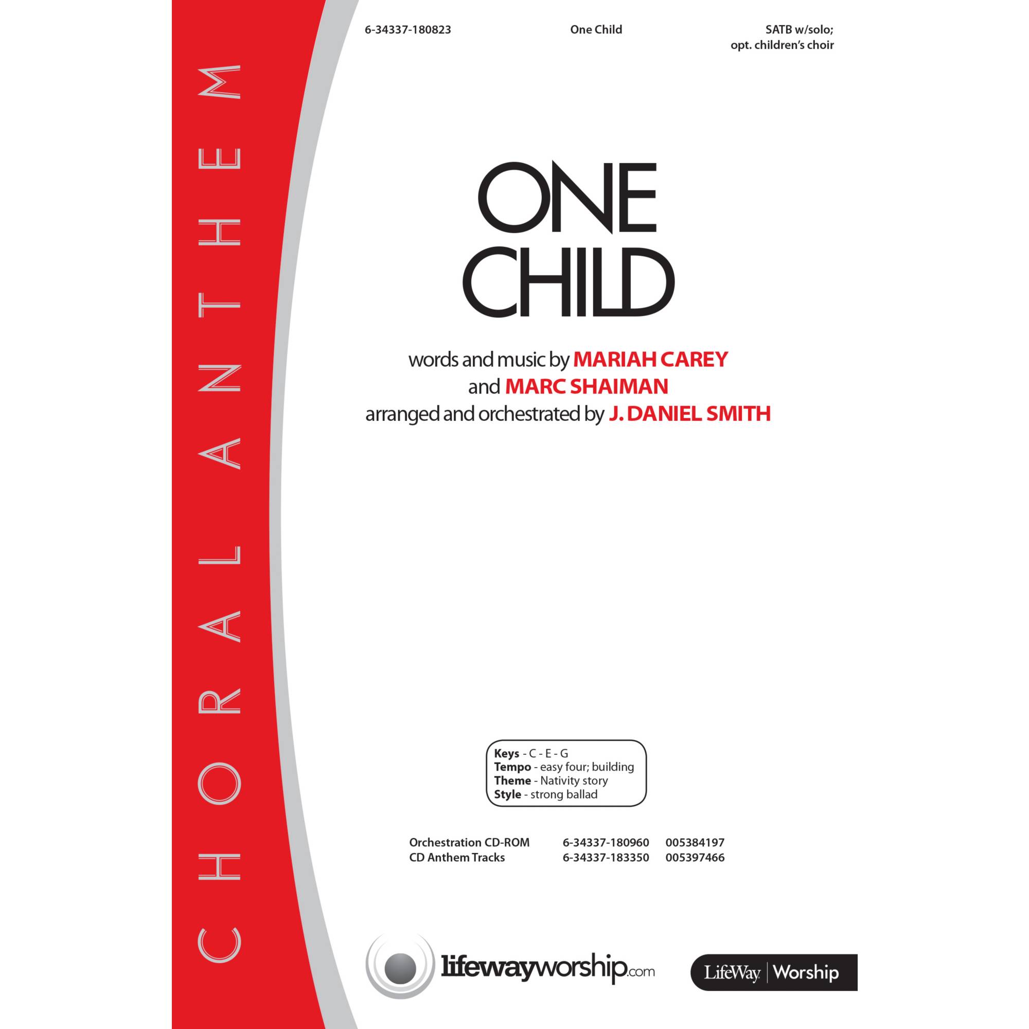 One Child - Anthem Accompaniment CD | Lifeway