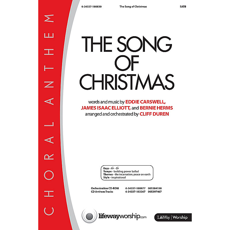The Song of Christmas - Anthem Accompaniment CD
