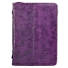 Faith Faux Leather Fashion Bible Cover - Hebrews 11:1, Purple