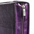 Faith Faux Leather Fashion Bible Cover - Hebrews 11:1, Purple