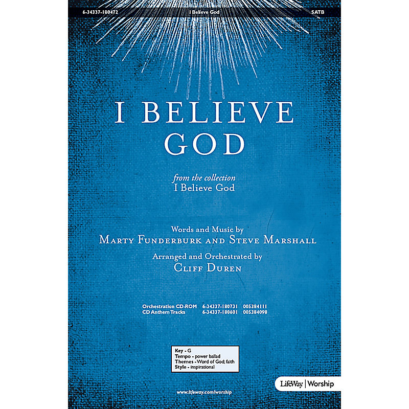 I Believe God - Downloadable Anthem (Min. 10)