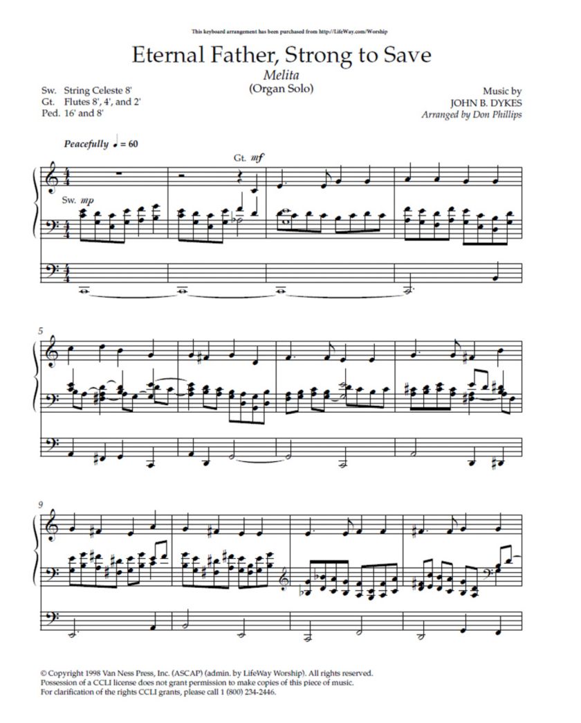 Heavenly Father sheet music (1036 Free Arrangements)