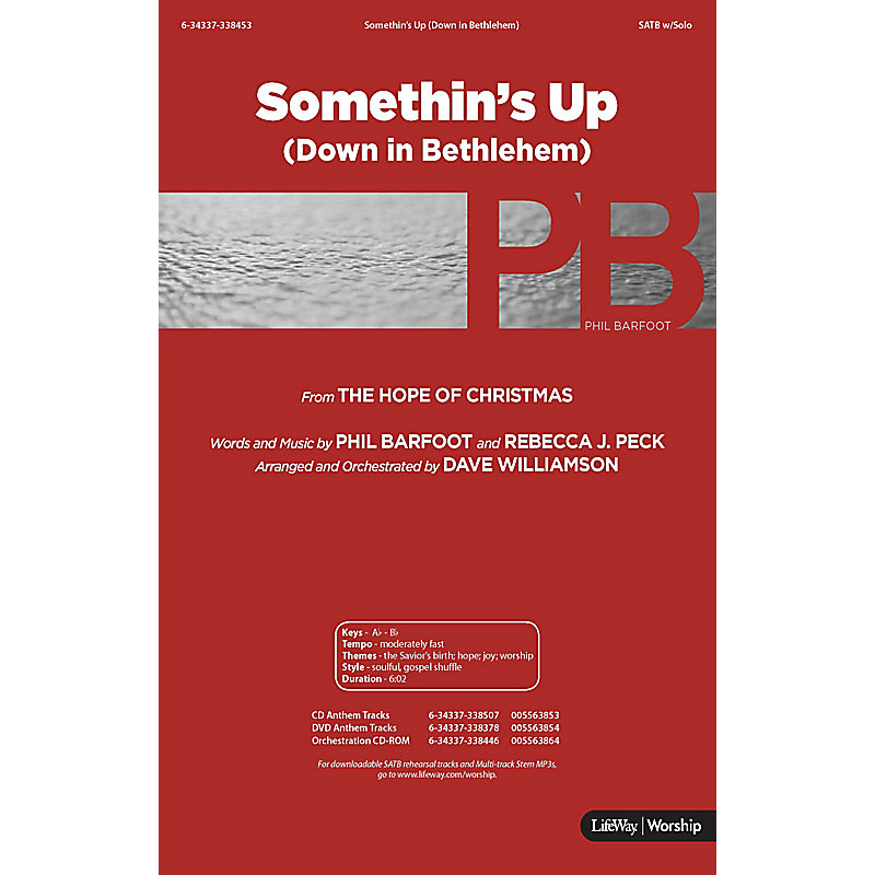 Somethin's Up (Down in Bethlehem) - Downloadable Stem Tracks