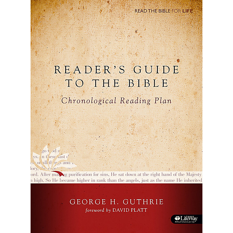 Reader’s Guide to the Bible: A Chronological Reading Plan - Box of 24